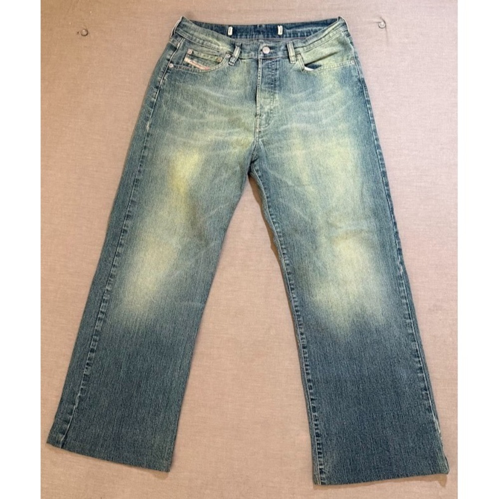 Diesel‎ Industry Jeans Mens 31 Blue Denim Straight Pocketed Men 30X27.